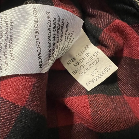 Eddie Bauer Flannel Lined Men’s Denim Jeans Straight Leg 40x32 New Without Tags - Picture 5 of 7